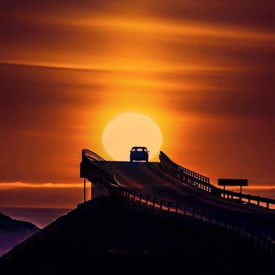 Ola Bua Near The Atlantic Road Lejlighed Lyngstad Eksteriør billede