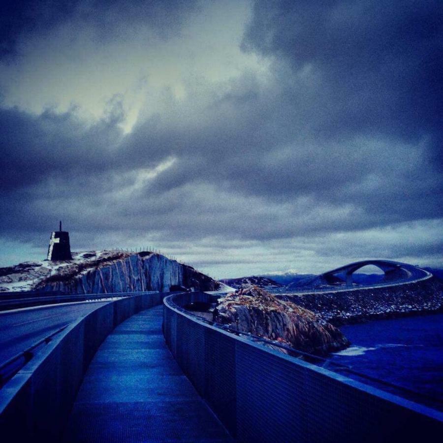 Ola Bua Near The Atlantic Road Lejlighed Lyngstad Eksteriør billede