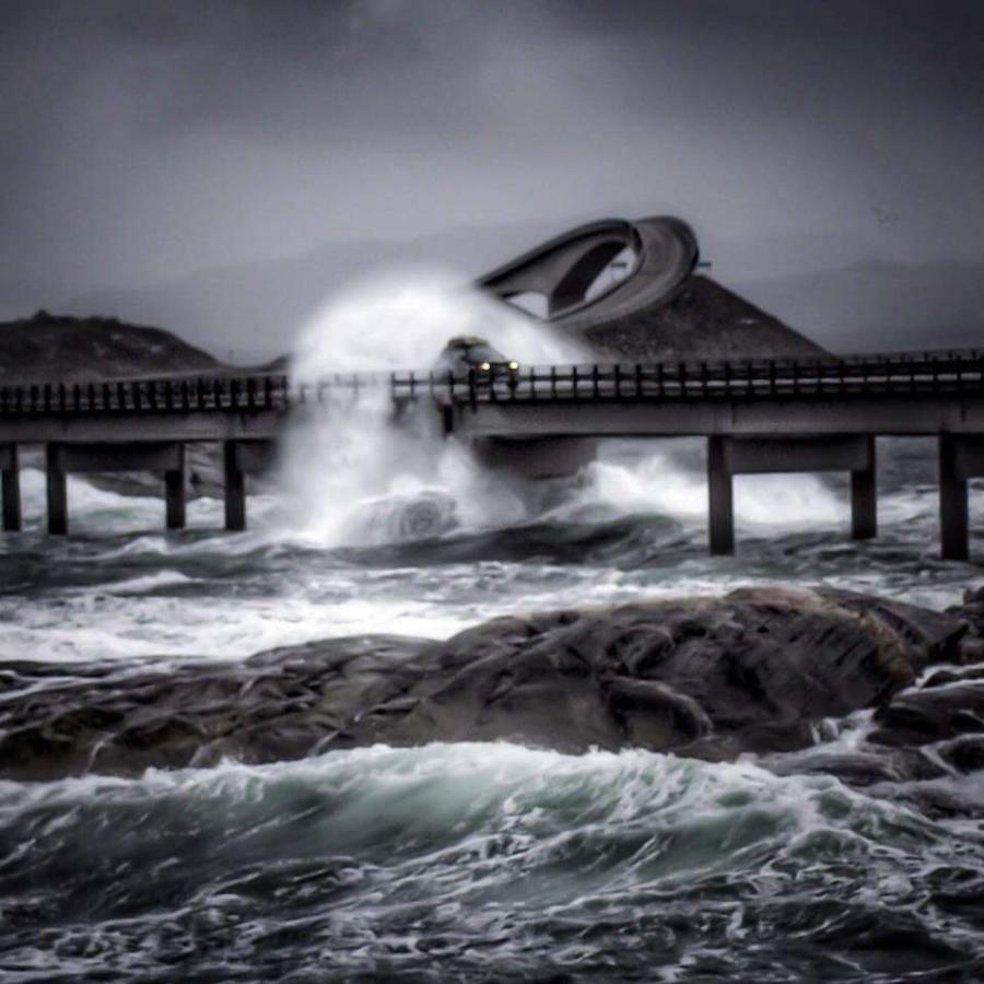 Ola Bua Near The Atlantic Road Lejlighed Lyngstad Eksteriør billede