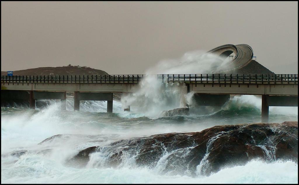 Ola Bua Near The Atlantic Road Lejlighed Lyngstad Eksteriør billede